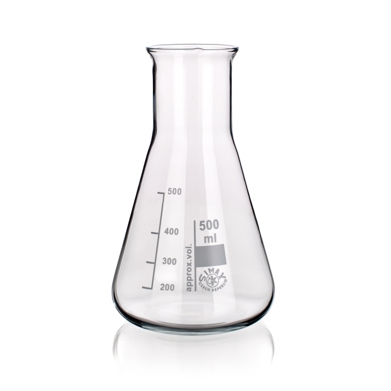 SIMAX Erlenmeyer Flask, Wide Neck
